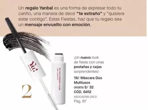 Yanbal - Máscara Duo Multiusos