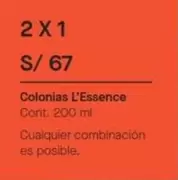 Colonias L'Essence