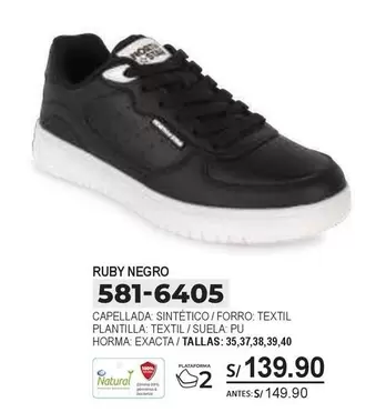 Natural - RUBY NEGRO