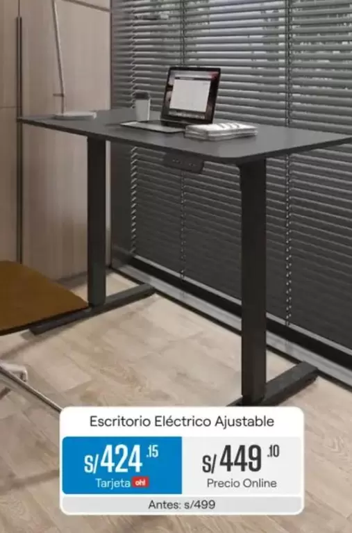 Escritorio Eléctrico Ajustable