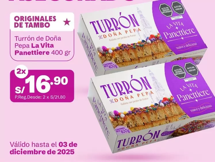 Suave - Turrón de Doña Pepa