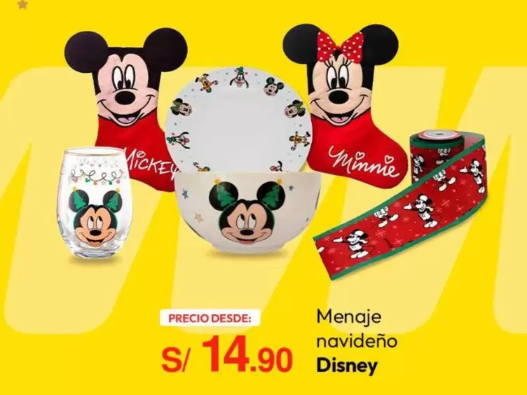 Disney - Menaje navideño