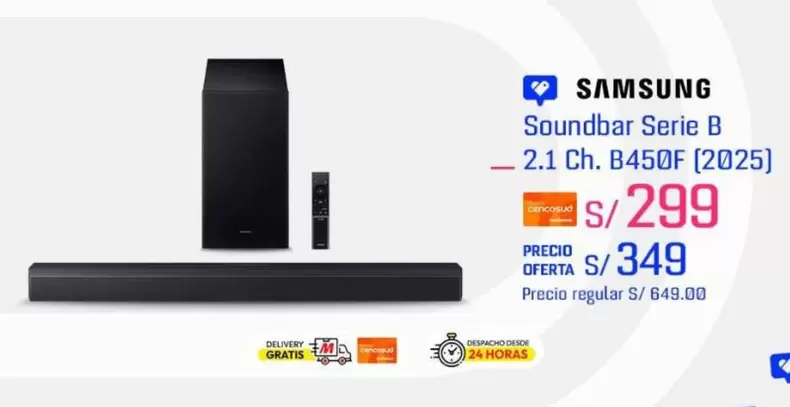 Samsung - Soundbar Serie B