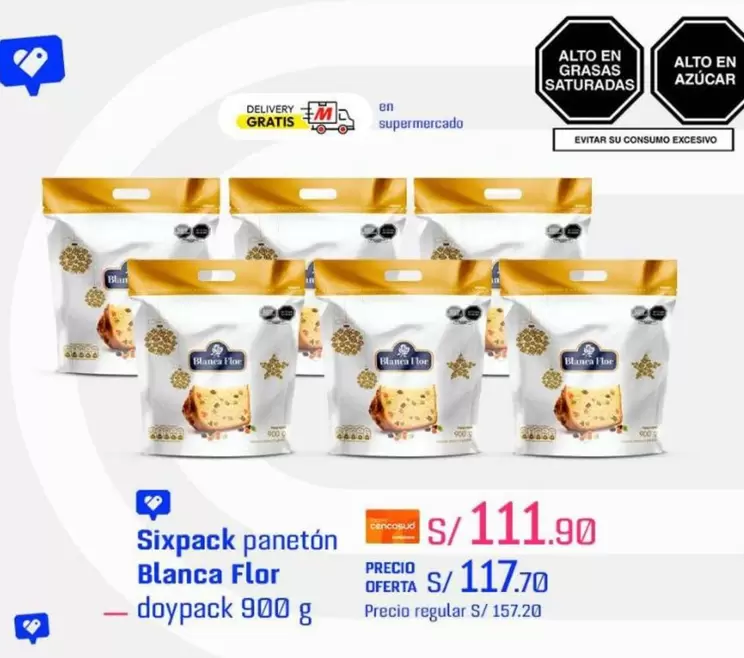 Blanca Flor - panetón