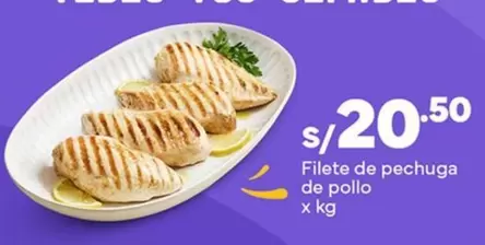 Filete de pechuga de pollo