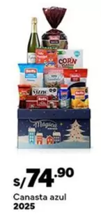 Canasta azul