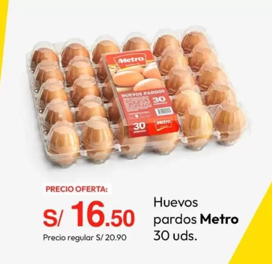 Metro - Huevos pardos