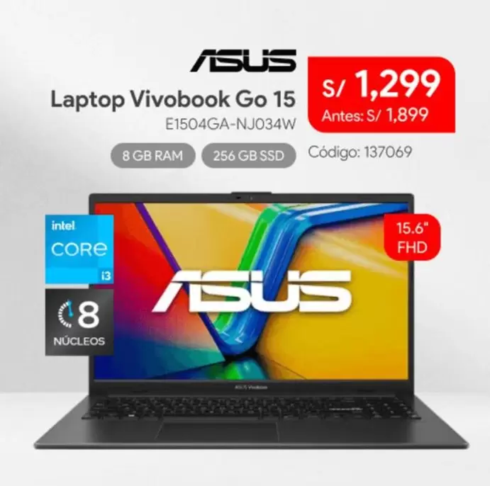 Asus - Vivobook Go 15 E1504GA-NJ034W