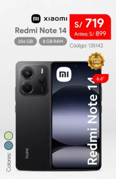 Xiaomi - Redmi Note 14