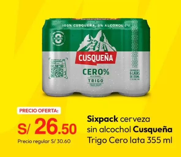 Cusqueña - Cerveza Sin Alcochol