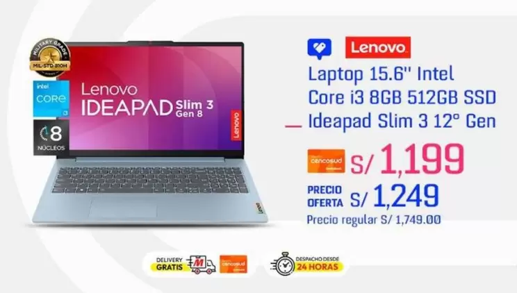 Lenovo - IDEAPAD Slim 3