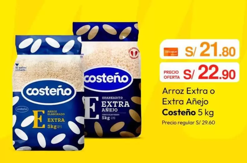 Costeño - Arroz Extra o Extra Añejo