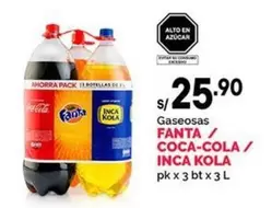 Coca-Cola - FANTA / COCA-COLA / INCA KOLA