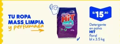 Detergente en polvo HIT floral