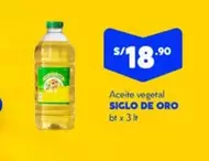 Oro - Aceite vegetal