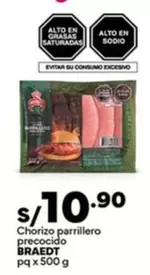 Braedt - Chorizo parrillero precocido