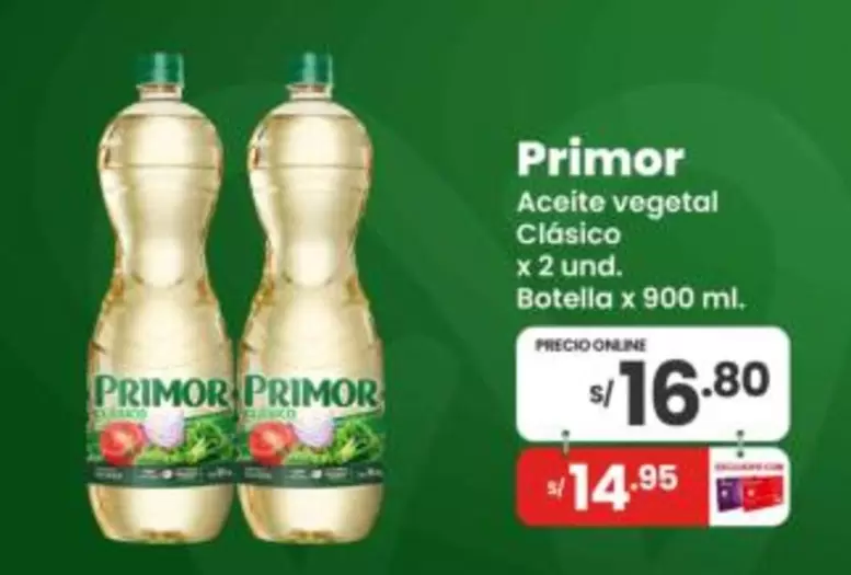 Primor - Aceite vegetal Clásico