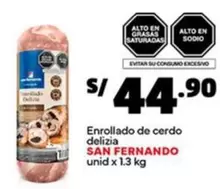 San Fernando - Enrollado de cerdo delizia