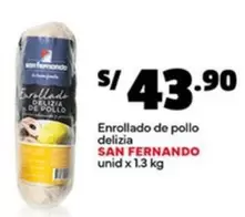 San Fernando - Enrollado de pollo delizia