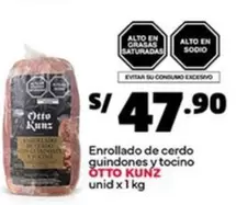 Otto Kunz - Enrollado de cerdo guindones y tocino