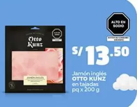 Otto Kunz - Jamón inglés