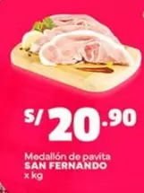 San Fernando - Medallón de pavita