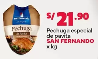 San Fernando - Pechuga especial de pavita