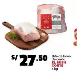 El Buen Corte - Bife de lomo de cerdo