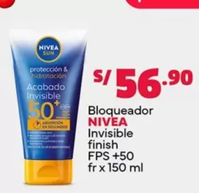 Nivea - Invisible finish FPS +50