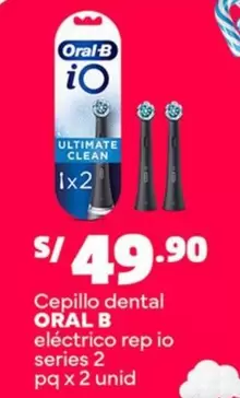 Oral B - Cepillo dental eléctrico rep io series 2