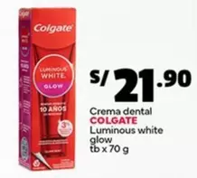 Colgate - Luminous white glow