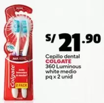 Colgate - 360 Luminous white medio