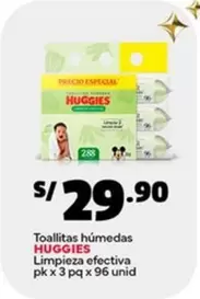 Huggies - Toallitas húmedas