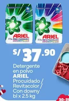 Ariel - Procuidado / Revitacolor / Con downy