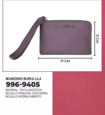 MONEDERO BURKA LILA