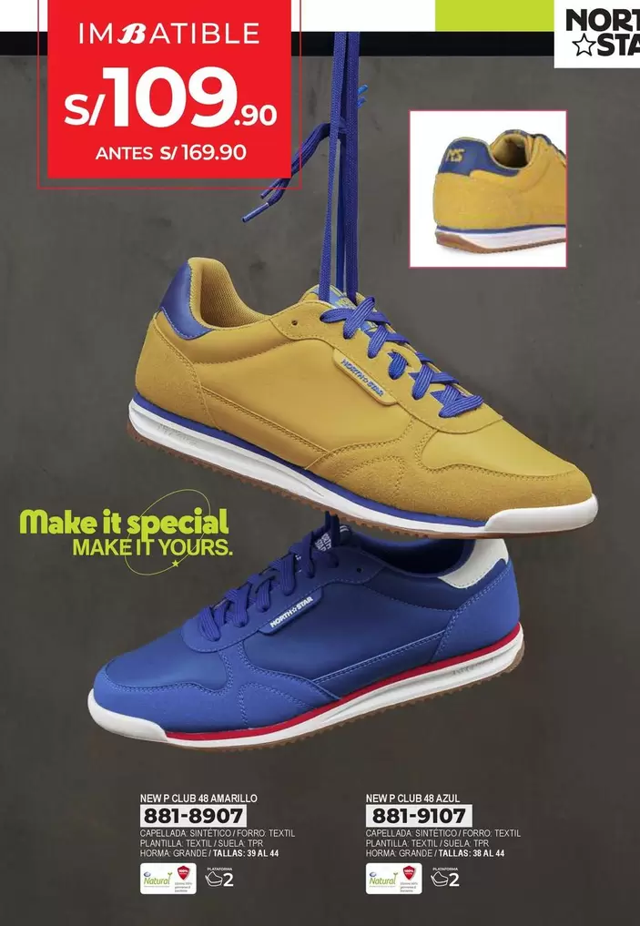 North Star - Zapatillas Hombre