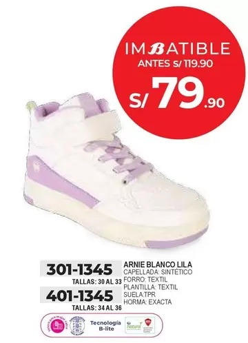 Natural - ARNIE BLANCO LILA