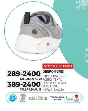 Natural - OBERON GRIS