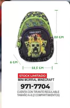 MINI MORRAL MINECRAFT