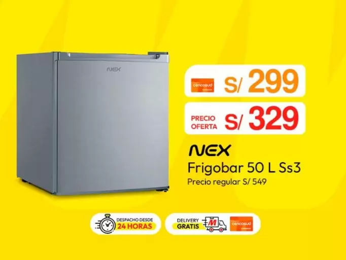 Nex - Frigobar 50 L Ss3