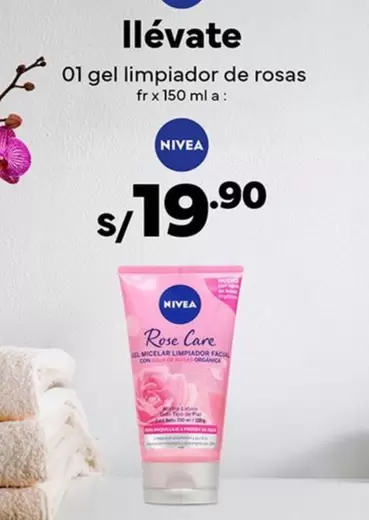 Nivea - Gel Limpiador De Rosas