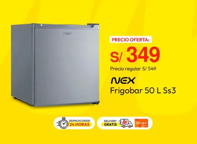 Nex - Frigobar 50 L Ss3