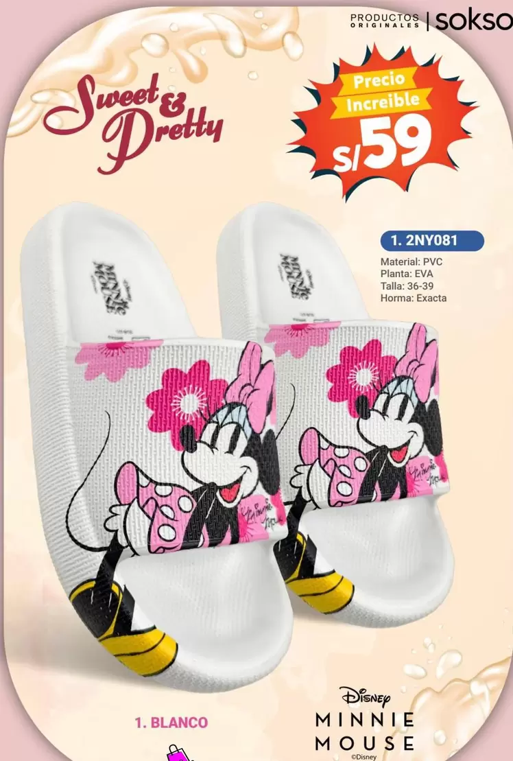 Disney - Minnie Mouse Sandals