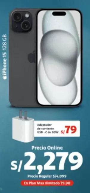 Apple - iPhone 15 128 GB