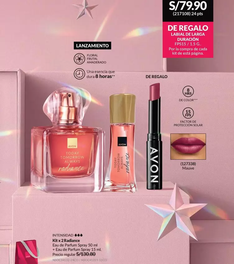 Avon - DE REGALO LABIAL DE LARGA DURACIÓN