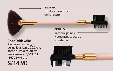 Mango - Brush Doble Color