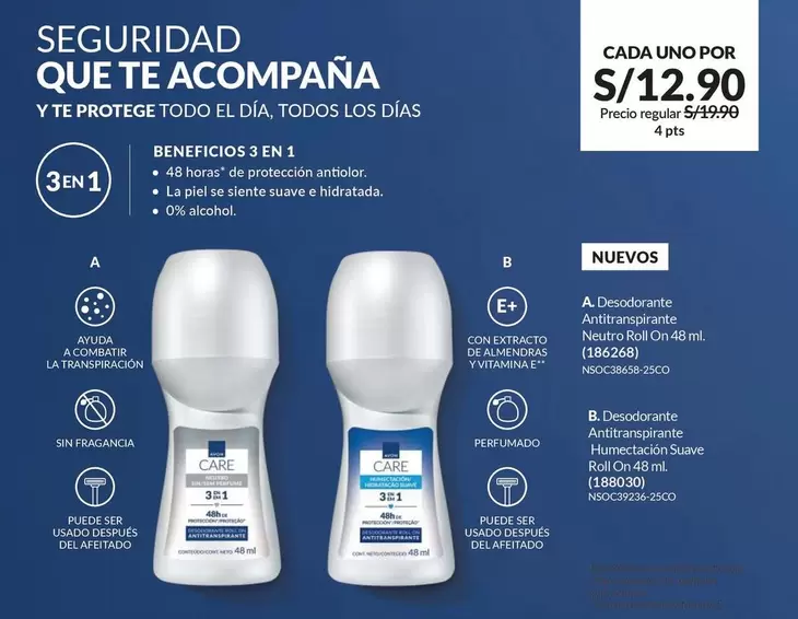 Piel - Desodorante Antitranspirante Roll On