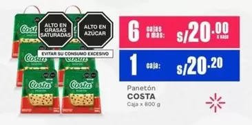 Costa - Panetón