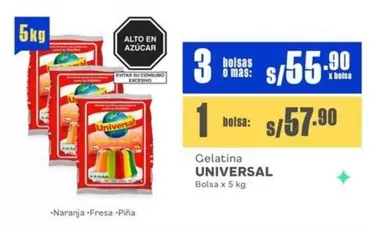 Universal - Gelatina