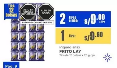 Frito Lay - Piqueo snax